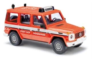 Busch H0 MB G-Klasse, Feuerwehr Hof