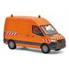 Busch H0 MB Sprinter kurz, orange