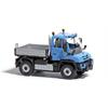 Busch H0 MB Unimog U 430 blau