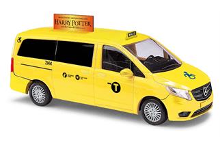 Busch H0 MB Vito, US Taxi