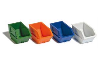 Busch H0 Mini-Set Absetzcontainer 2.5 m³ (Inhalt: 4 Stk.)