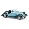 Busch H0 Morgan Plus 8, zweifarbig blau