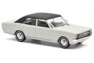 Busch H0 Opel Rekord C, weiss