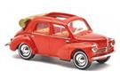 Busch H0 Renault 4 CV Cabrio Limousine, rot