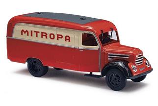 Busch H0 Robur Garant K 30 Kastenwagen, Mitropa *werkseitig ausverkauft*
