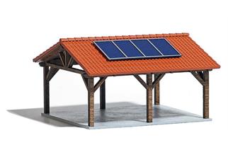 Busch H0 Solarcarport