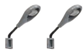 Busch H0/TT Wandleuchte, weiss (Inhalt: 2 Stk.)