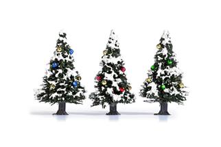 Busch H0 Verschneite Weihnachtsbäume (Inhalt: 3 Stk.)