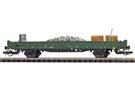 Busch TT DR Flachwagen mit Rungen Ks 3300, Ep. IV