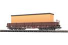 Busch TT DR Flachwagen Samm 4818, Überseekiste, Ep. IV