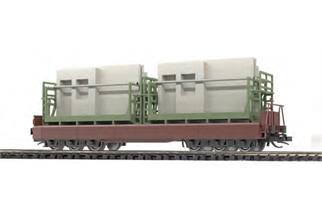 Busch TT DR Flachwagen Samm 4818, Wohnungsbauplatten, Ep. IV