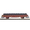 Busch TT DR Rungenwagen Ks 3300, Radsatz-Ladung, Ep. IV