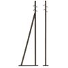 Busch TT Freileitung Holzmast, 78 mm (Inhalt: 2 Stk.)