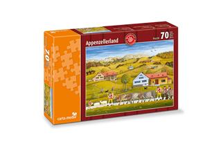 Carta.Media Puzzle, Appenzellerland im Herbst, 70-tlg.
