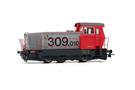 Electrotren H0 (DC) RENFE Diesellok Serie 309, rot/grau, Ep. IV-V