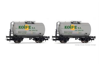 Electrotren H0 RENFE 2-achs Kesselwagen-Set, Koipe, Ep. IV, 2-tlg.