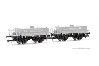 Electrotren H0 RENFE Flachwagen-Set, mit Wassertank beladen, Ep. III, 2-tlg.