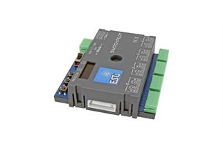 ESU SwitchPilot 3, 4-fach Magnetartikeldecoder, DCC/MM, OLED, RailCom-Feedback