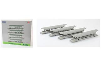 Exact-Train H0 (AC) BLS Autoverladezug-Wagenset 1 AP43, Ep. VI, 4-tlg. (Sonderserie Schweiz) *werkseitig ausverkauft*