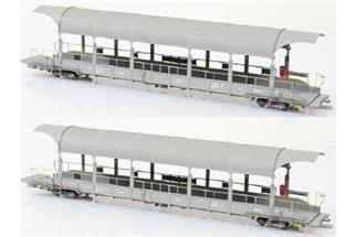 Exact-Train H0 (AC) BLS Autoverladezug-Wagenset 4 AP43, Ep. VI, 2-tlg. *Vorbestellpreis*