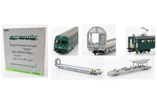 Exact-Train H0 (AC Digital) BLS Autoverladezug-Grundset AP43, Ep. VI, 5-tlg. (SoSe CH) *werkseitig ausverkauft*