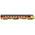 Exact-Train H0 (AC Digital) NS/SNCB Steuerwagen ICR Bs, 2. Klasse, gelb/rot, Ep. IV
