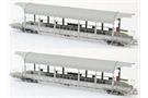 Exact-Train H0 (DC) BLS Autozug 43 Verladewagen-Set 4, 2-tlg. *Vorbestellpreis*