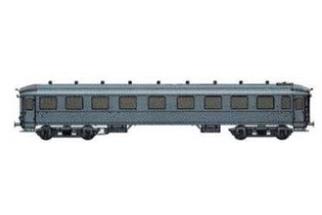 Exact-Train H0 NS Personenwagen B 7152, berlinerblau, graues Dach, Ep. III