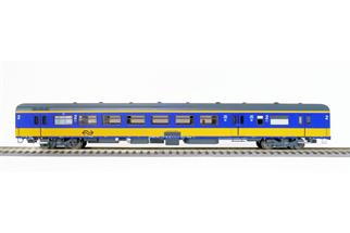 Exact-Train H0 NS Reisezugwagen ICR BKD, 2. Klasse, gelb/blau, Ep. IV