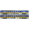 Exact-Train H0 NS Reisezugwagen-Set ICR BKD/B, gelb/blau, Ep. IV, 2-tlg.