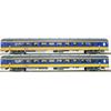 Exact-Train H0 NS Reisezugwagen-Set ICRm Bpmz10/Bpmdz9, gelb/blau, Ep. VI, 2-tlg.
