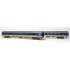 Exact-Train H0 NS/SNCB Reisezugwagen-Set ICRm Bpmz10/Apmz10, gelb/blau, Ep. VI