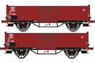 Exact-Train H0 SNCB Hochbordwagen-Set B, EUROP, Ep. III, 2-tlg.