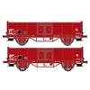 Exact-Train H0 SNCF Hochbordwagen-Set E, EUROP, Ep. IV, 2-tlg.