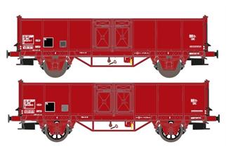 Exact-Train H0 SNCF Hochbordwagen-Set E, EUROP, Ep. IV, 2-tlg.