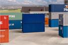 Faller H0 20'-Container, blau (Inhalt: 2 Stk.)