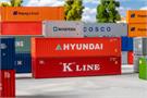 Faller H0 40'-Container, K-Line/Hyundai (Inhalt: je 1 Stk.)