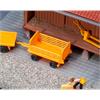 Faller H0 Bahnsteigwagen, orange (Inhalt: 2 Stk.)