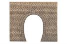 Faller H0 Dekorplatte Tunnelportal, 1-gleisig, Naturstein-Quader