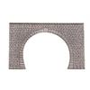 Faller H0 Dekorplatte Tunnelportal, 2-gleisig, Naturstein-Quader