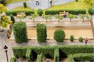 Faller H0/TT/N 10 Vorgartenbäume, Buchs- und Thujabäume, gemischt