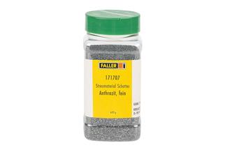 Faller H0/TT/N/Z Streumaterial Schotter, anthrazit, fein (Inhalt: 600 g)