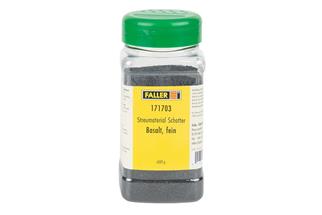 Faller H0/TT/N/Z Streumaterial Schotter, Basalt, fein (Inhalt: 600 g)