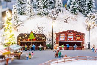 Faller N Weihnachtsmarktbuden (Inhalt: 2 Stk.)