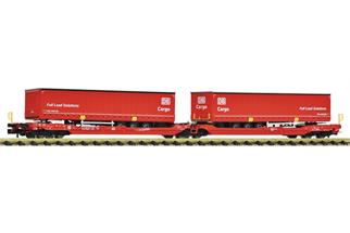 Fleischmann N DB AG Doppeltaschen-Gelenkwagen T3000e, DB Cargo, Ep. VI