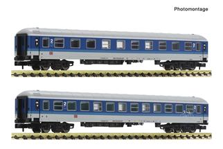 Fleischmann N DB AG Reisezug-Wagenset 2 IR 2471, Ep. V, 2-tlg.