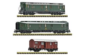Fleischmann N DB/DBP Postwagen-Set Postzug, Ep. III, 3-tlg.
