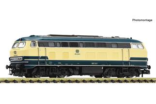 Fleischmann N DB Diesellok 218 218-6, ozeanblau/beige, Ep. IV