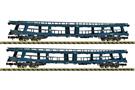 Fleischmann N DB Reisezug-Autotransportwagen-Set DDm, Ep. IV, 2-tlg.