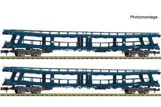 Fleischmann N DB Reisezug-Autotransportwagen-Set DDm, Ep. IV, 2-tlg.